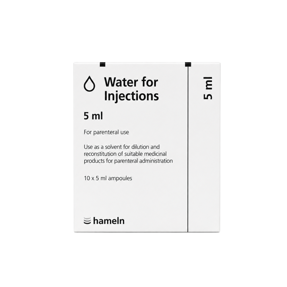 Water For Injection 5ml Pack of 10